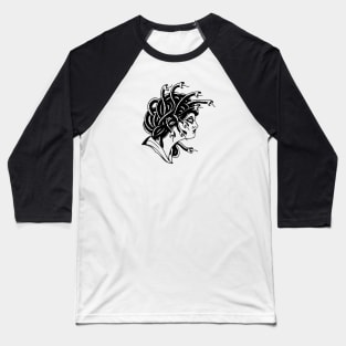 Tattoo Medusa Head Baseball T-Shirt